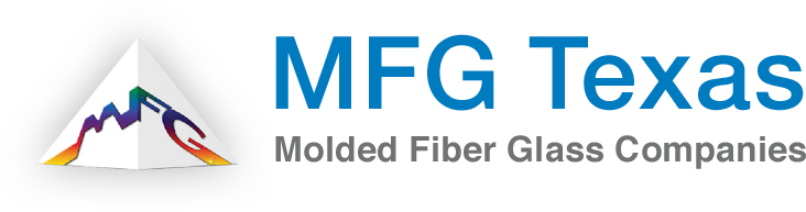 Molded Fiber Glass Companies - Molded Fiber Glass / Mfg Texas (732x193), Png Download