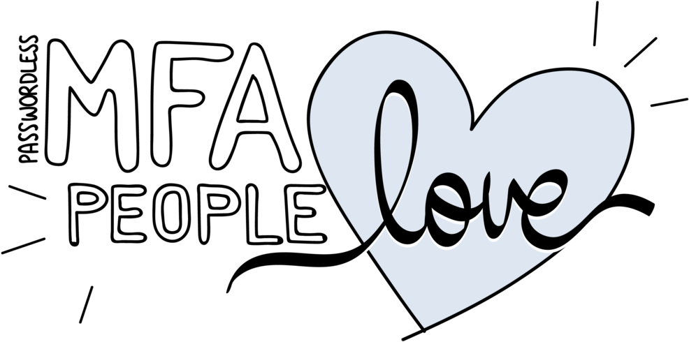 Trusona People Love Passwordless Mfa@3x - Multi-factor Authentication (1000x500), Png Download