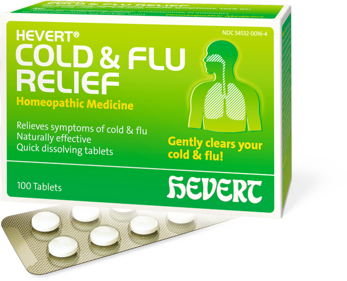 Cold & Flu Relief - Tablets For Flu And Cold (700x567), Png Download