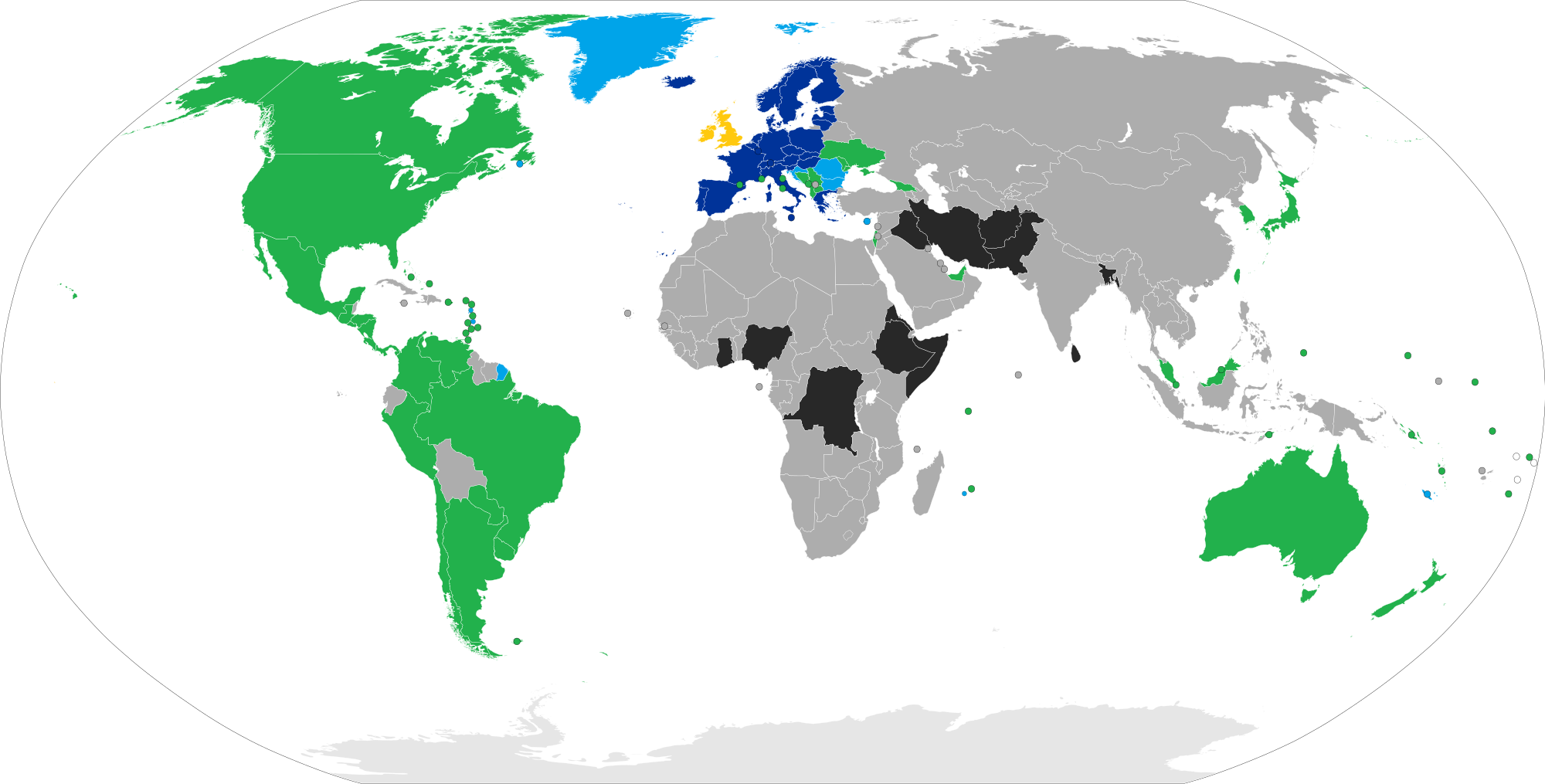 Ho Bisogno Di Una Domanda Di Visto Per Visitare La - Do Most Countries Drive On The Left (800x406), Png Download