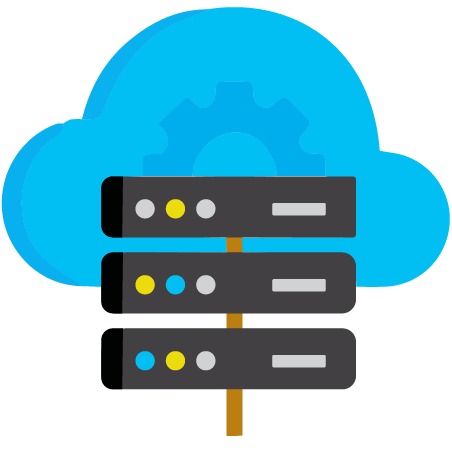 Hosted On Our Servers - Server (835x449), Png Download