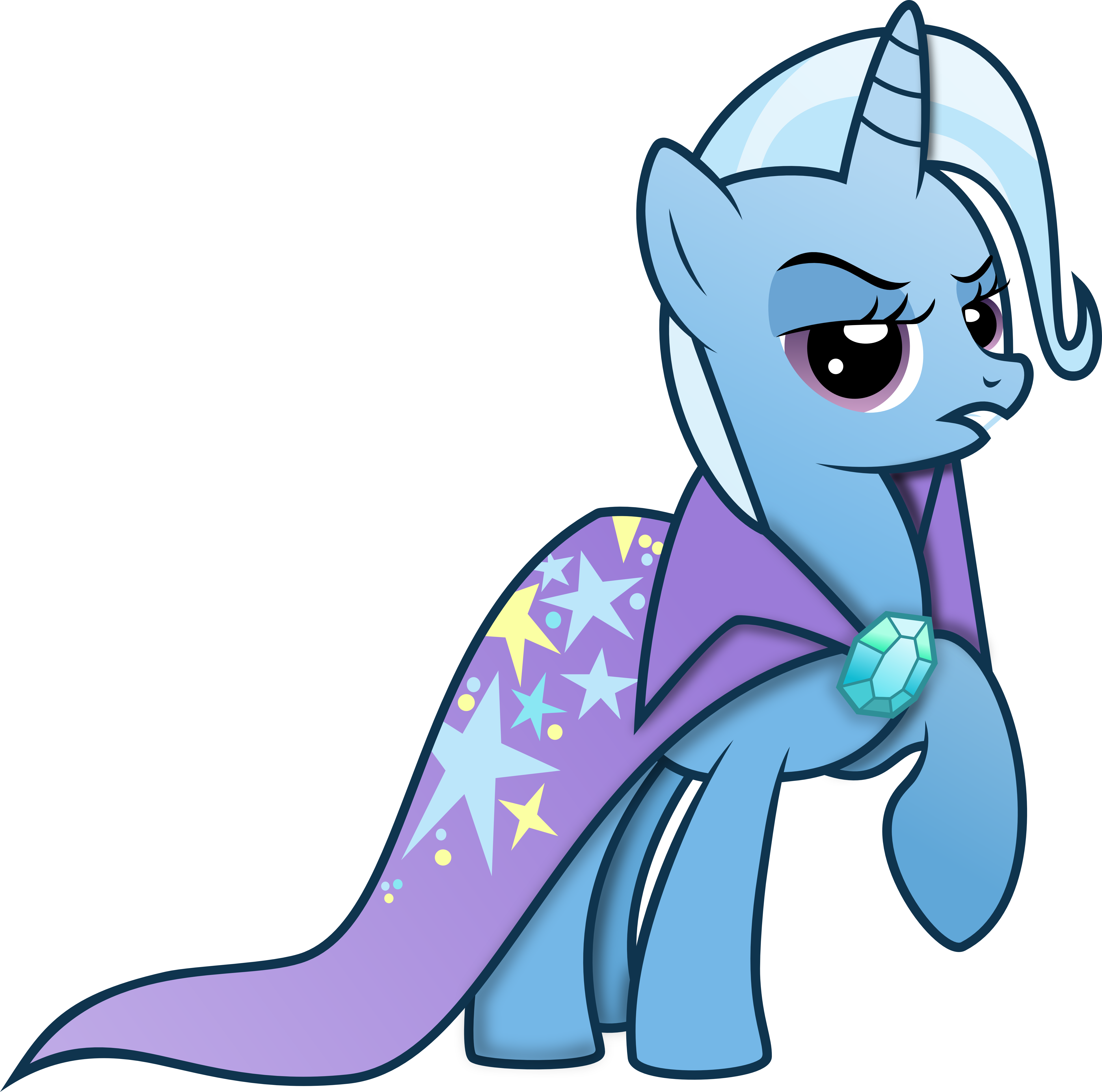 Mammal Vertebrate Horse Like Mammal Pony Fictional - Great And Powerful Trixie (5000x4955), Png Download