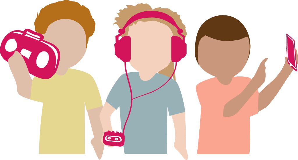 Young Adults Cartoon Png (1024x551), Png Download