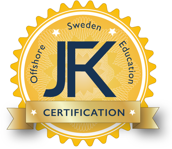 Kompetensbevis Jfk Offshore - Organic Vegan (600x570), Png Download