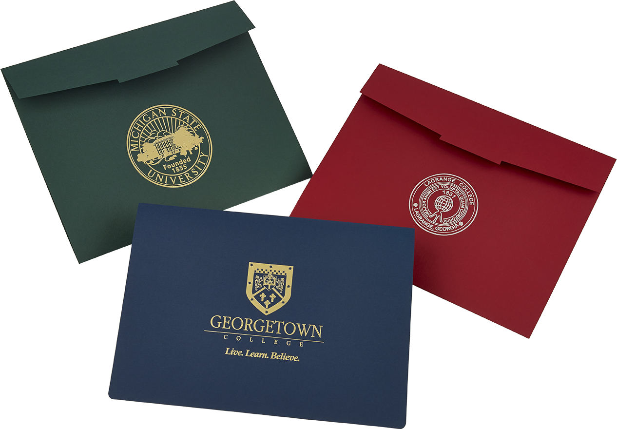 Paper Certificate Holders Emans Packaging - Paper (1266x880), Png Download