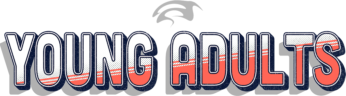 Young Adults Ministries Logo - Adults Logos (1200x334), Png Download