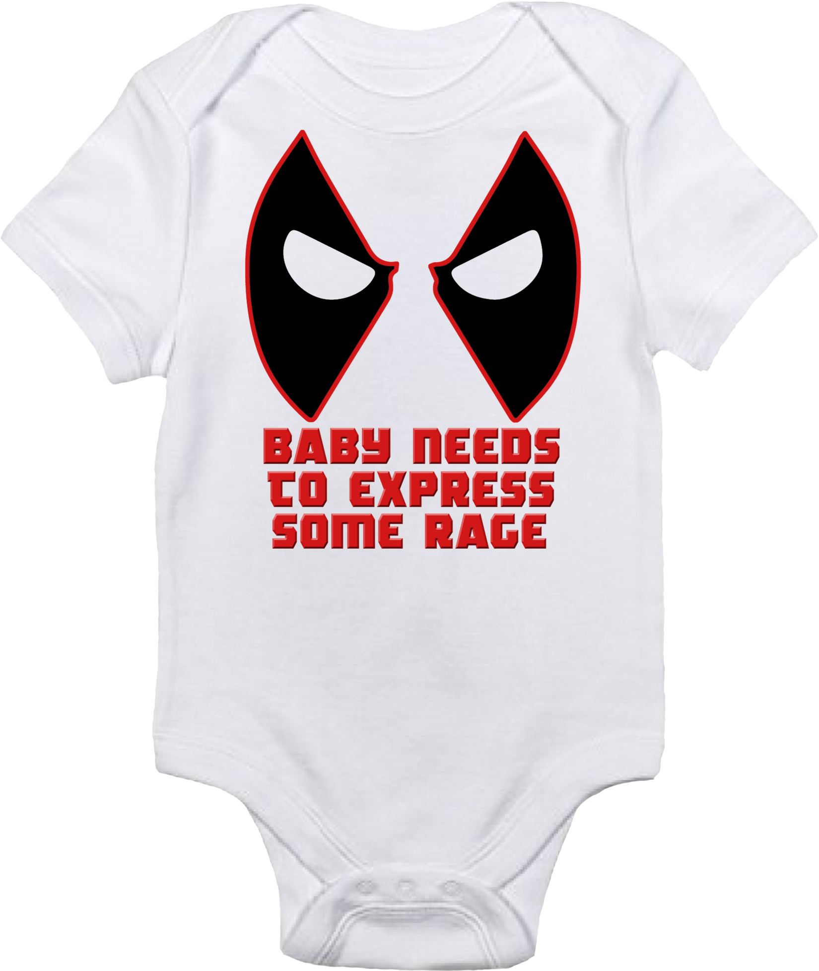 Comic Hero Fans Are Sure To Appreciate This Tongue - Funny Baby Onesies (1740x2048), Png Download