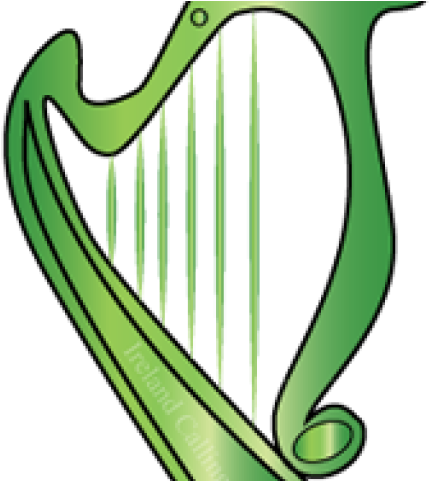 Irland Clipart Irish Celtic Cross - Ireland Harp Logo Transparent (640x480), Png Download