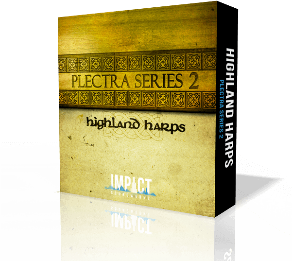 Plectra Series - Plectra Series 2 Highland Harps (600x600), Png Download