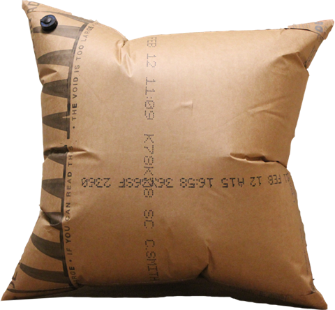 Inflatable Kraft Paper Dunnage Bag - Paper Dunnage (480x444), Png Download