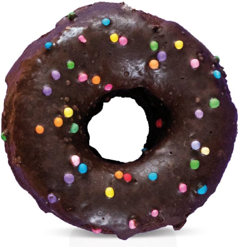 Dona Chocolate - Search Engine (833x833), Png Download