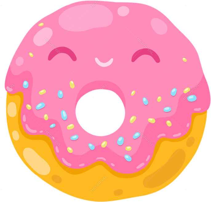 Donut Background (800x830), Png Download