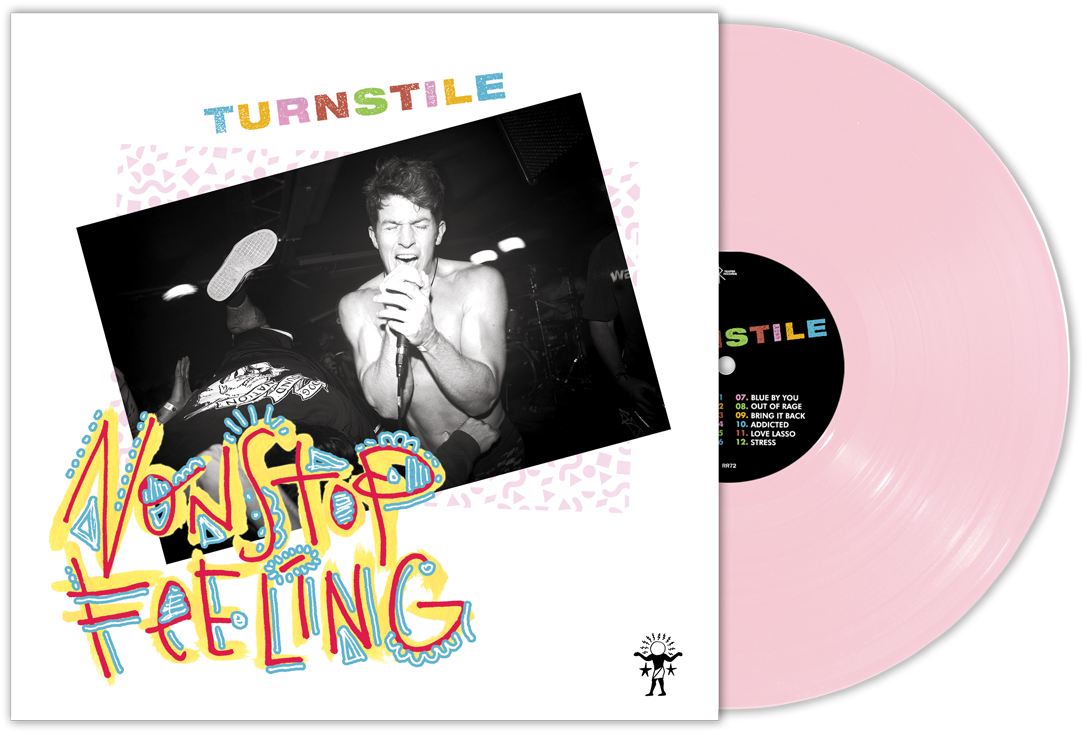 524 Baby Pink Vinyl - Turnstile Nonstop Feeling Vinyl (1100x749), Png Download