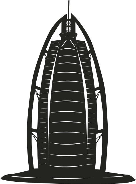Burj Al Arab Png Vectors - Burj Al Arab (592x709), Png Download
