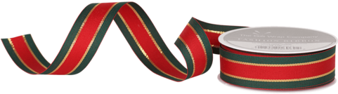 Yuletide Striped Ribbon - Watermelon (480x480), Png Download