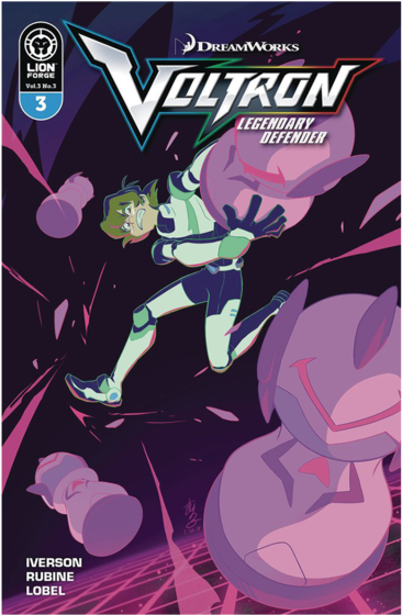 Featured Product - Voltron Legendary Defender Volume 3 Issue 3 (599x600), Png Download