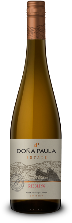 Doña Paula Estate Riesling - Dona Paula Estate Malbec 2015 Red Wine (264x800), Png Download