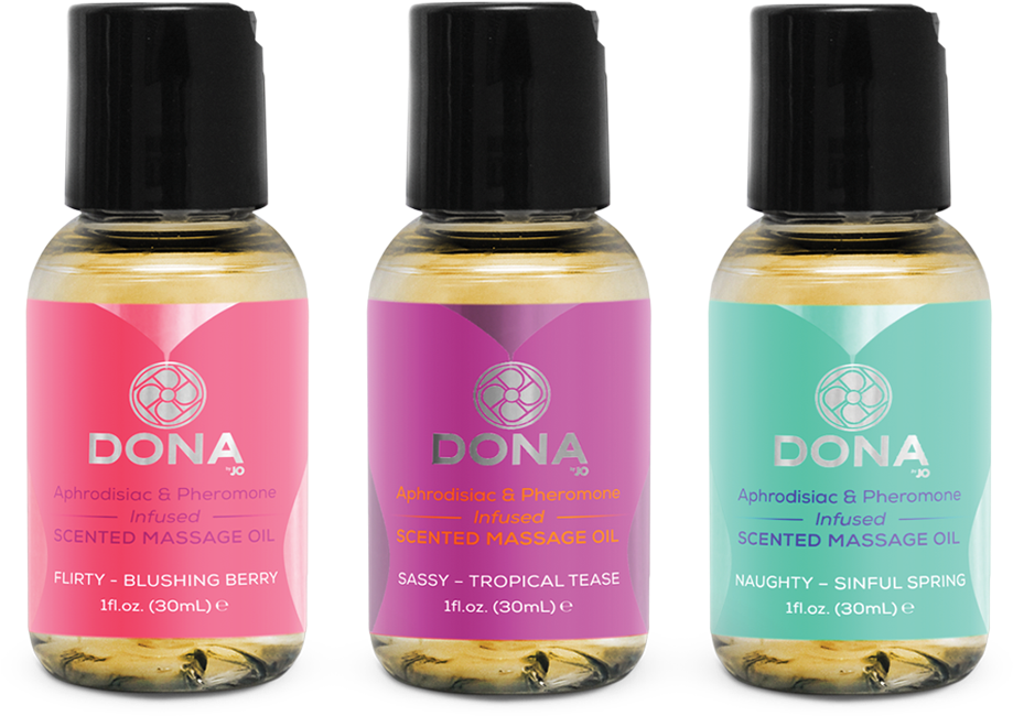Dona By Jo Scented Massage Oil Gift Set - Dona Let Me Touch You Scented Massage Oil Gift Set (1400x1400), Png Download