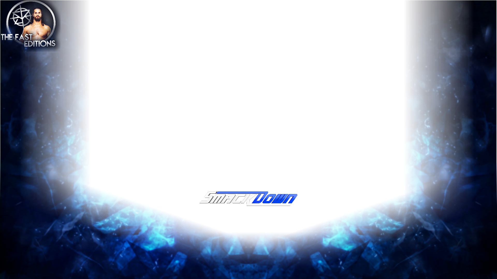 Nameplate Smack Down Custom - Name Plate Smack Down (1920x1080), Png Download