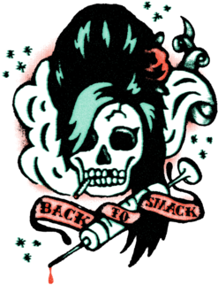Back To Smack - 2 Sick Bastards T Shirts (674x518), Png Download