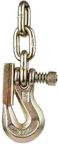 Home > Hardware > Grab Hook 5/16" W/ Latch And 3 Chain - Portable Winch Pca-1282x2 7 Mm (650x578), Png Download