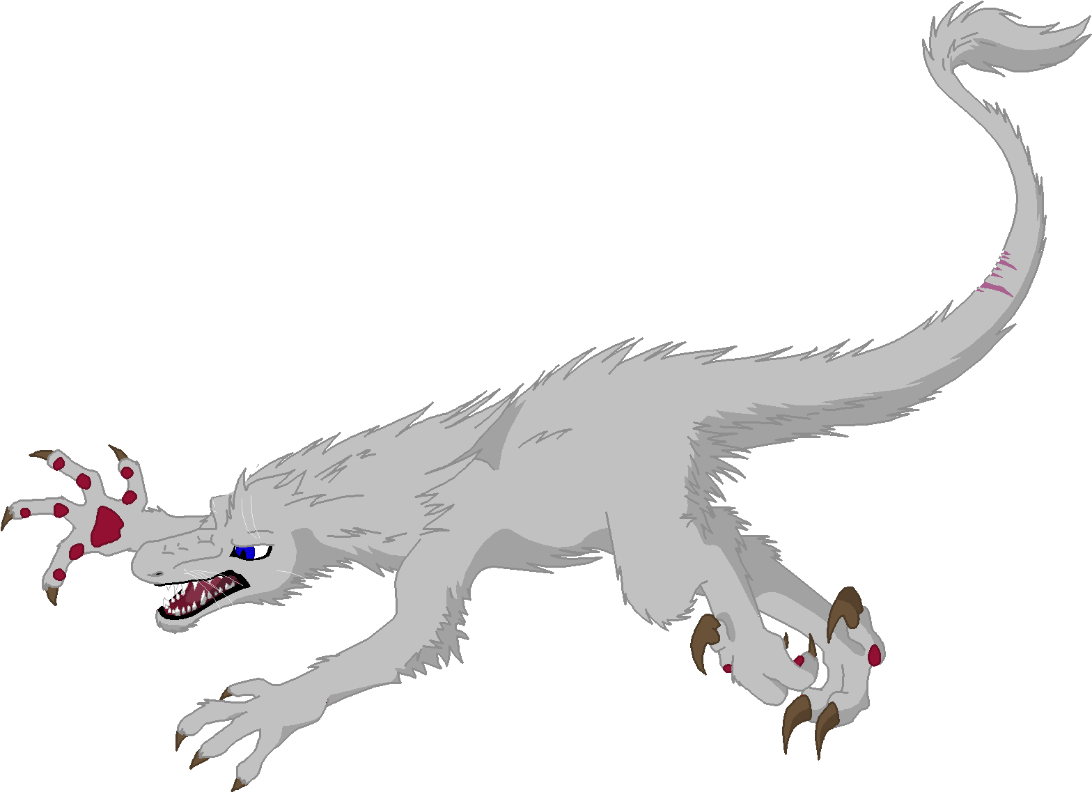 Zeke, My Male Albaraptor - Illustration (1616x1164), Png Download