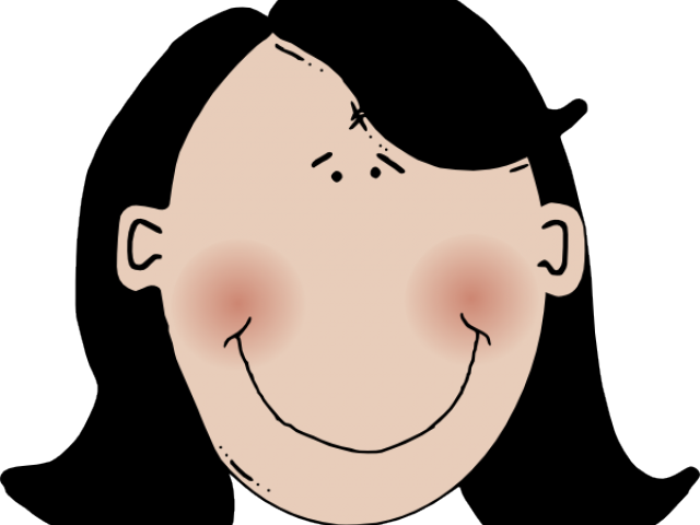 Black Hair Cliparts - Mom Black Hair Clipart (640x480), Png Download