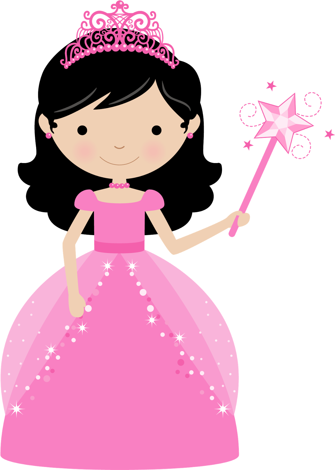 Princesas Encantadas Dibujos - Princesses Clipart (1600x1600), Png Download