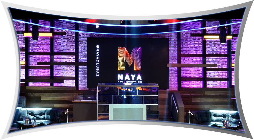 Maya Nightclub Day Club - Maya Day And Nightclub (1000x551), Png Download