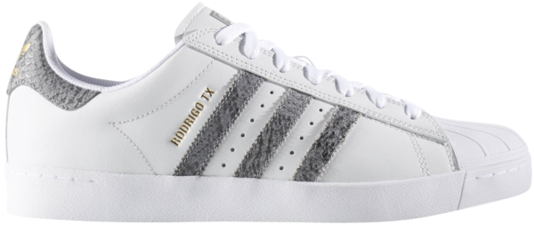 Footwear / Adidas / Superstar Vulc Adv - Adidas Men's Superstar Vulc Adv Black/ftwwht/black (600x253), Png Download
