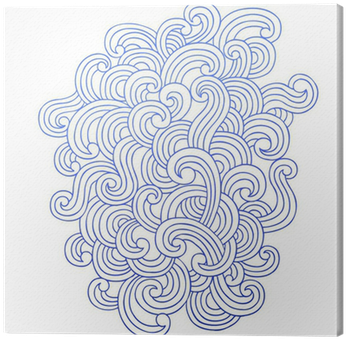Psychedelic Water Waves Notebook Doodle Swirls Vector - Doodle Swirls (400x400), Png Download