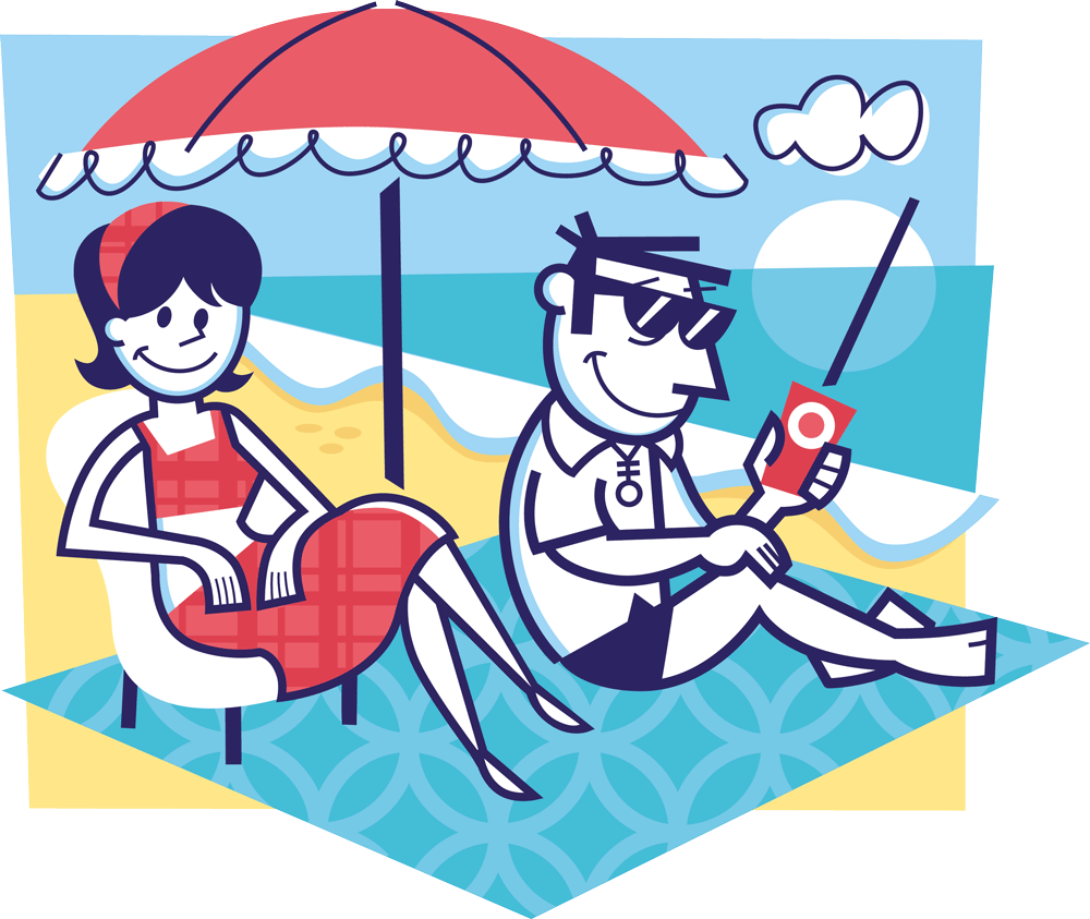 The Doctor Is In The Water - Illustration (1000x843), Png Download