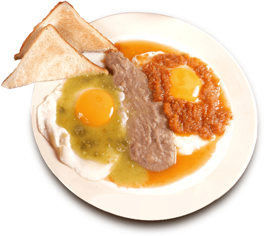 Desayunos Huevos Png - Huevo Con Tocino Png (673x483), Png Download