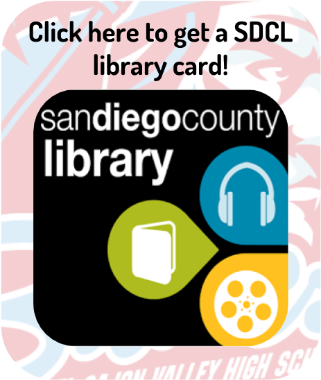 The - San Diego County Library Logo (475x558), Png Download