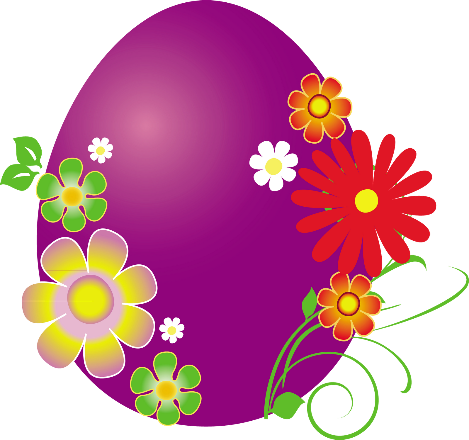 Huevos De Pascua Png - Easter Vector (1600x1501), Png Download
