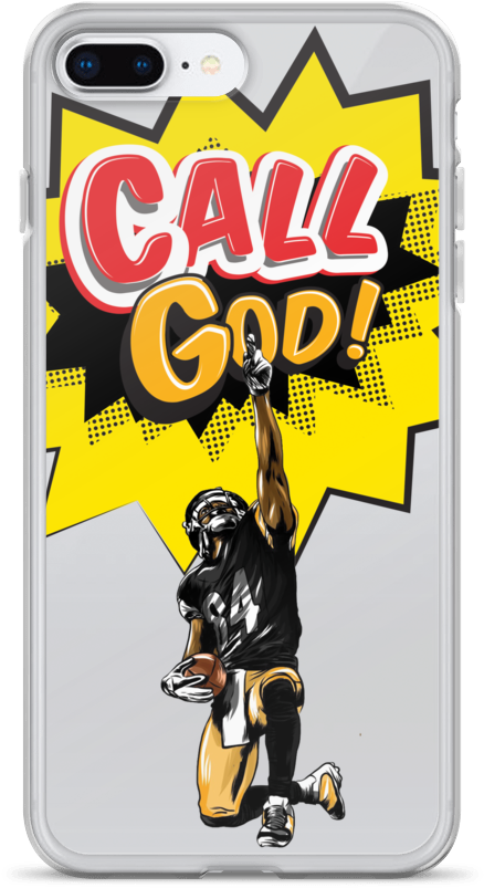 Antonio Brown Call God Iphone Case - Antonio Brown (1000x1000), Png Download