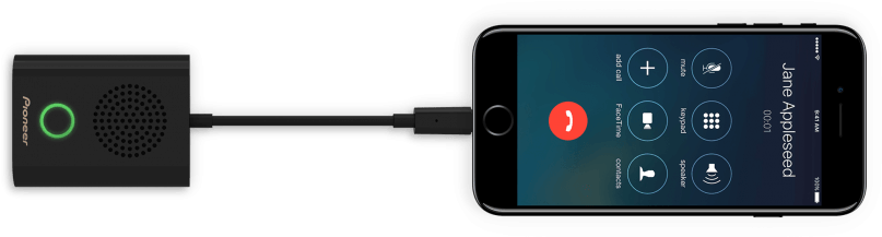 That Alone Would Be Enough To Make This Portable Iphone - Pioneer Rayz Rally Lightning Conferencespeaker - Wit (830x249), Png Download