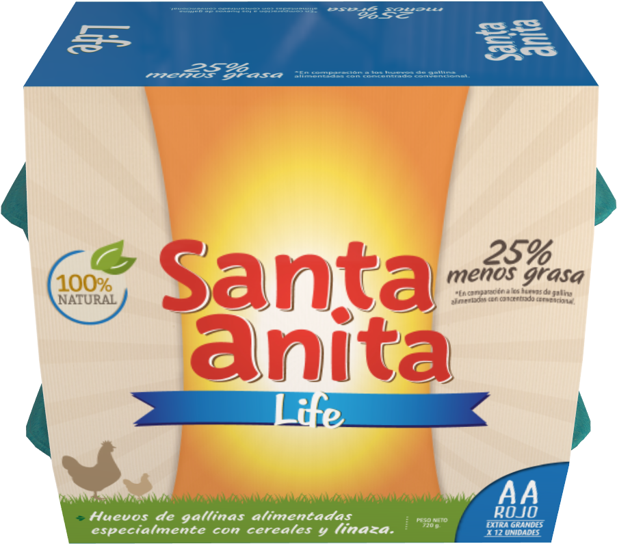 Huevos Santa Anita Life - Huevo Santa Anita Aa X 24 (1920x1080), Png Download