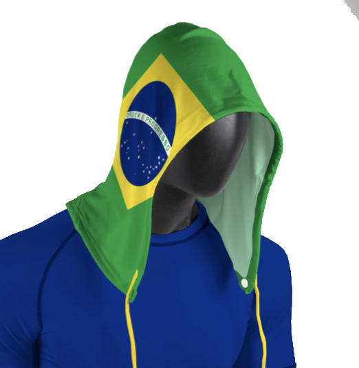 Flag Of Brazil (522x536), Png Download
