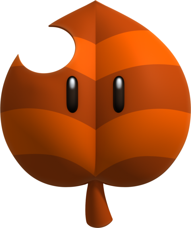 Raccoon Leaf - Super Mario Leaf (672x800), Png Download