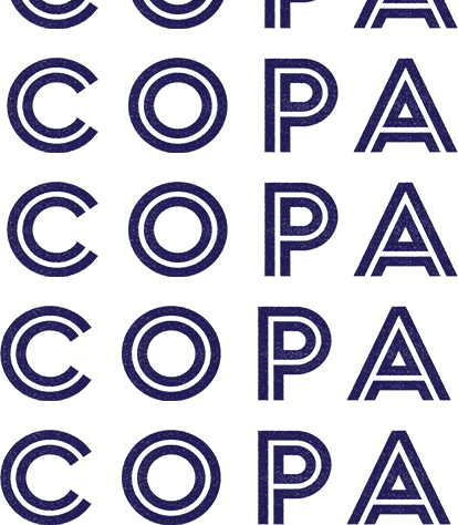 Background Copa Logo Copa Logo Fade Up - Circle (414x474), Png Download