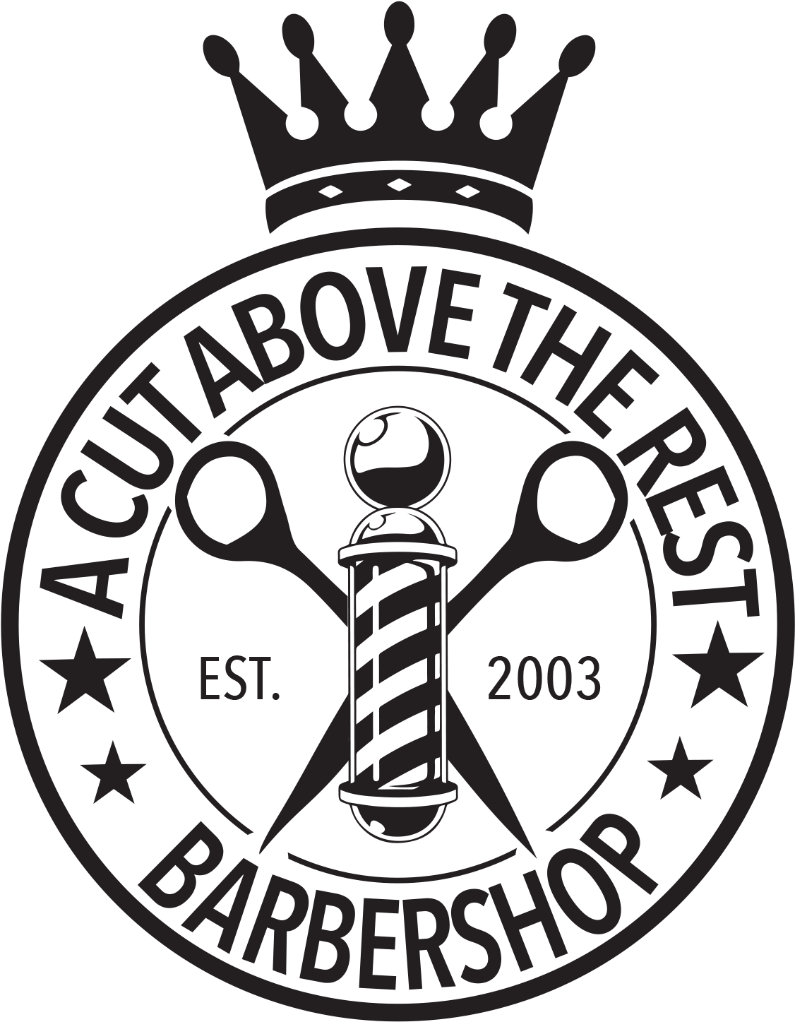 "fade It Dave's" Booking Page - A Cut Above The Rest Barber Shop Clearwater (1193x1471), Png Download