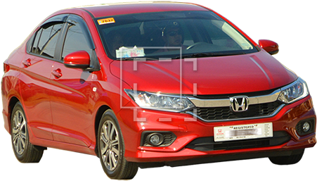 Tiny Red Honda Car - Cut Out Car (450x450), Png Download