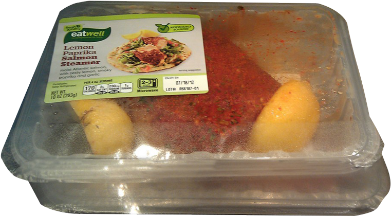 Go-green Printed Pp And High Barrier Trays - Convenience Food (800x518), Png Download