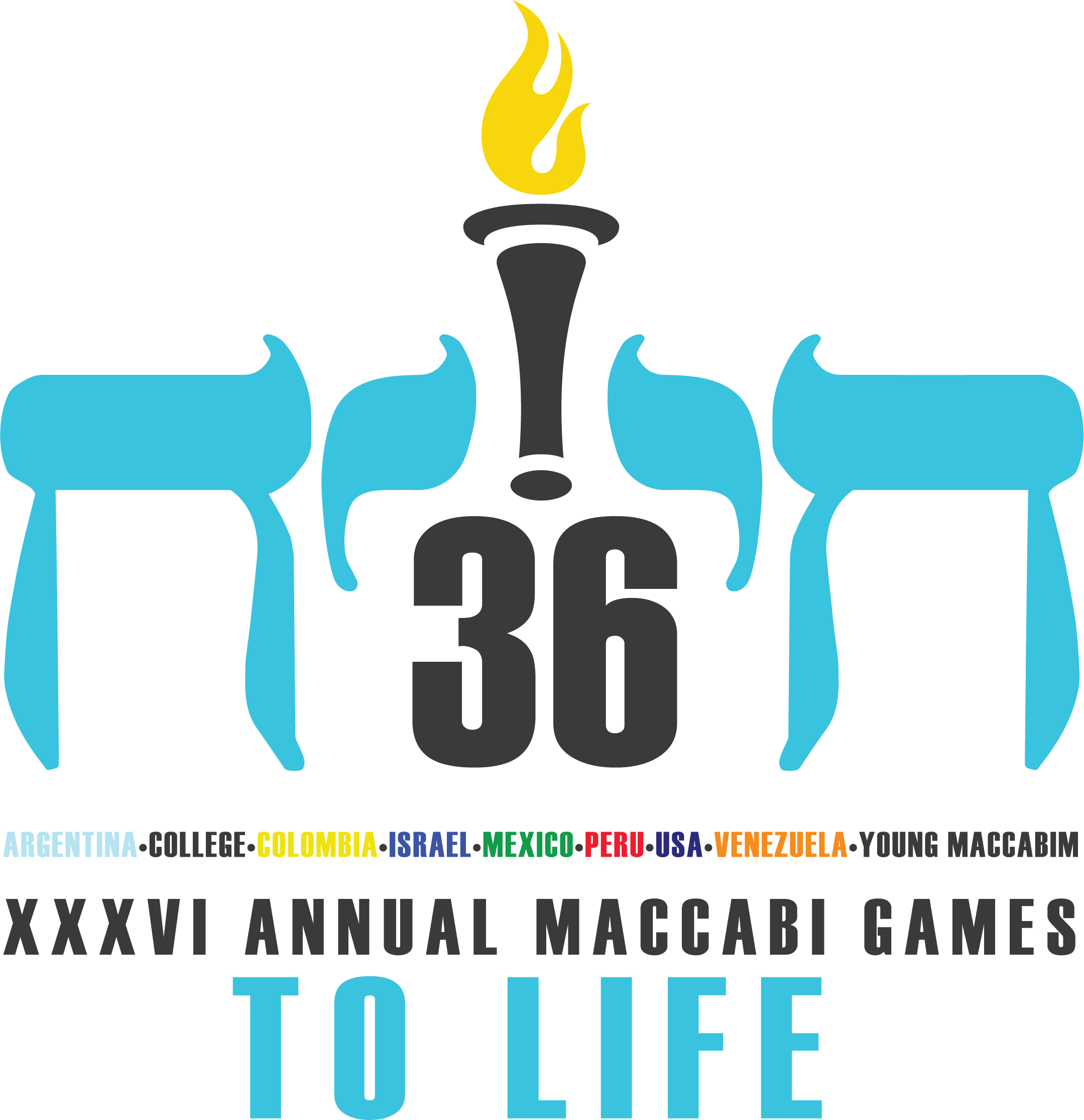 Maccabi Games - Maccabiah Games (2159x2229), Png Download