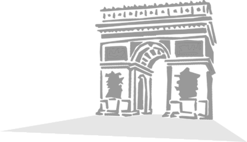 Introduction And Economic Of Arc De Triomphe Http - Arc De Triomphe Clipart (481x277), Png Download