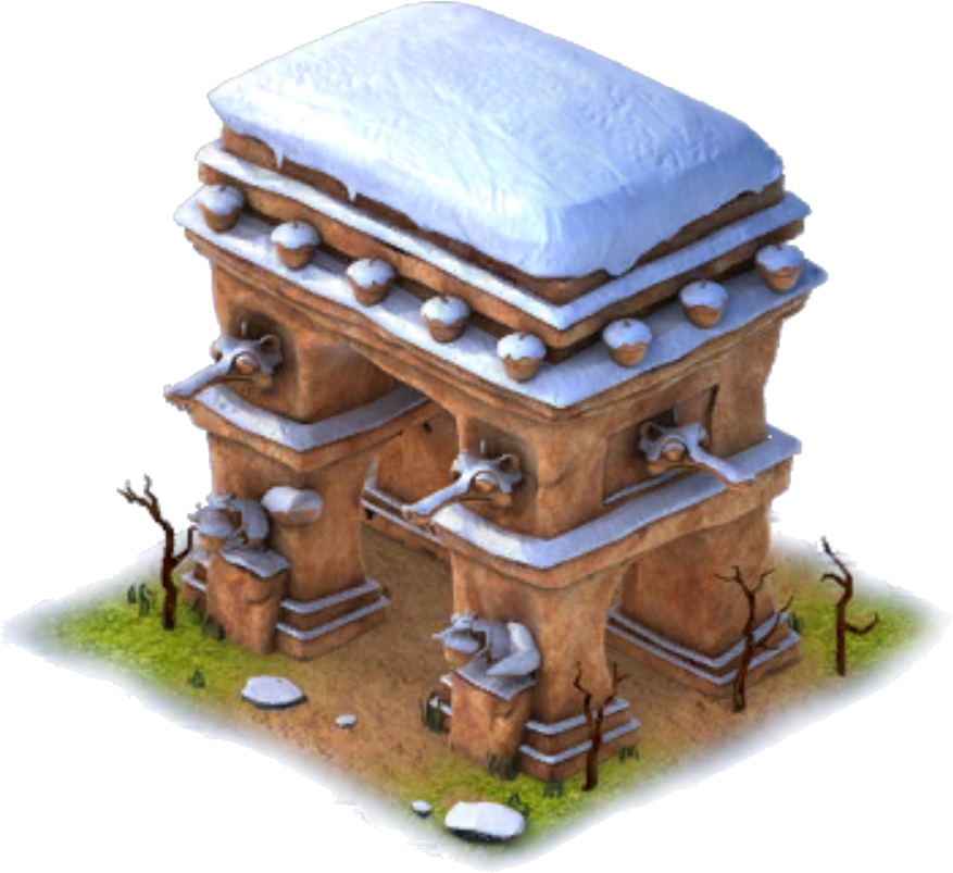 Arc De Triomphe - Scale Model (949x882), Png Download