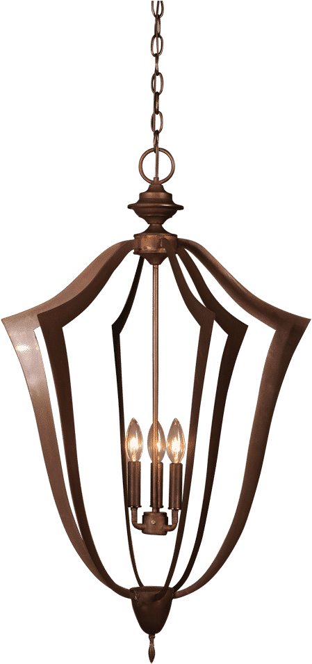 Persian - St. James Lighting St. James Persian Copper Chandelier (700x1054), Png Download