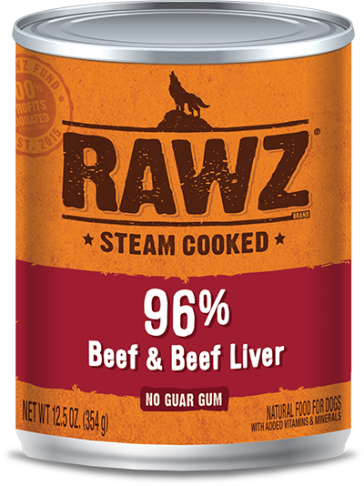 Rawz Steam Cooked Dog Food - Rawz Dog Food (400x534), Png Download