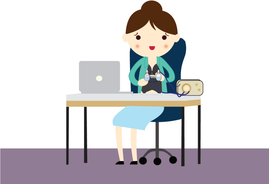 Breast Pumping Equipment Should Work For Moms, Not - Cartoon (1024x768), Png Download